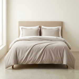 Solene Washed Duvet Cover Set - Queen