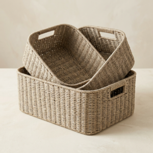 Wren Woven Storage Basket Set