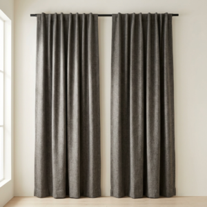 Celine Textured Blackout Curtain Pair 84