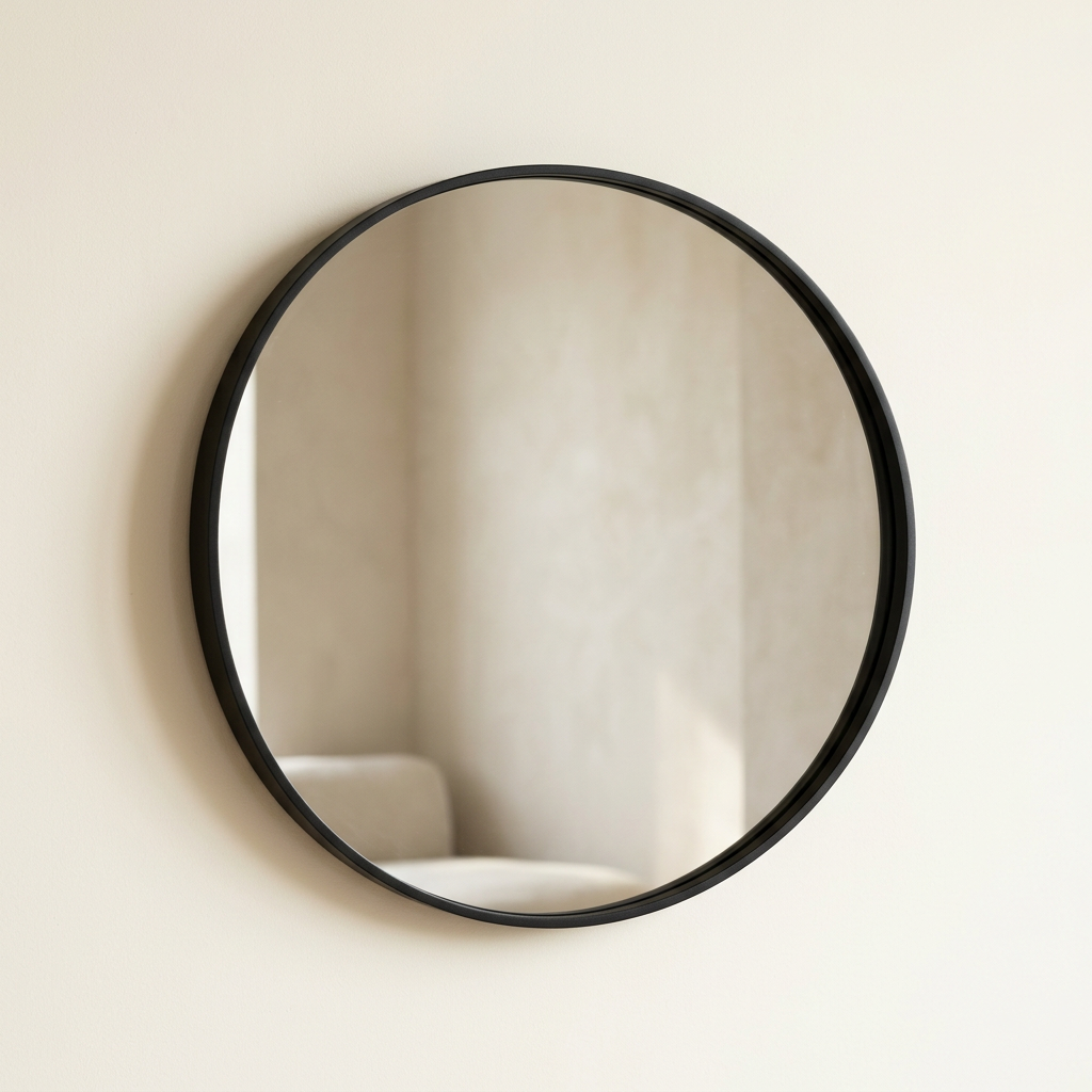 Orsen Round Metal Wall Mirror 32