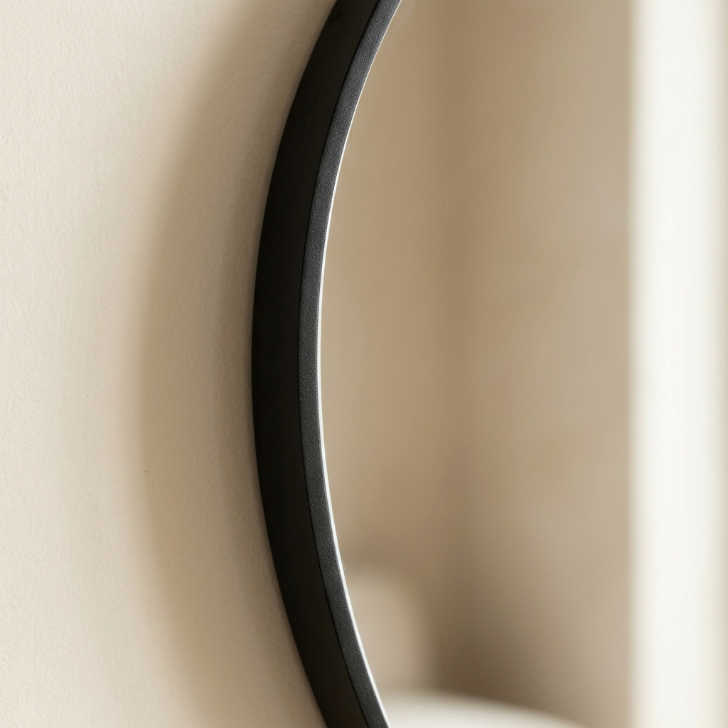 Orsen Round Metal Wall Mirror 32