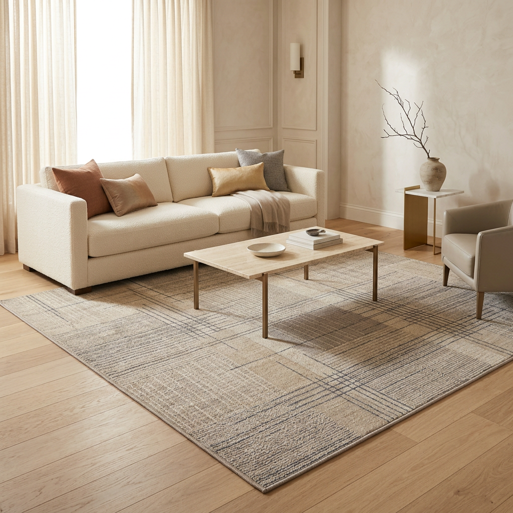 Alder Handwoven Textured Area Rug 5' x 7'