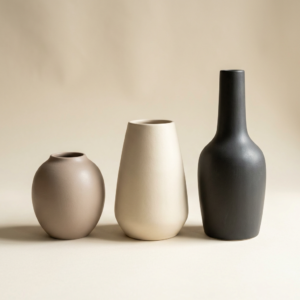 Aster Ceramic Vase Trio